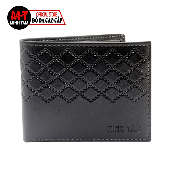 Ví nam Minh Tâm da PVC cao cấp , thời trang nam Minh Tâm MT417 , đen hoặc nâu | BigBuy360 - bigbuy360.vn