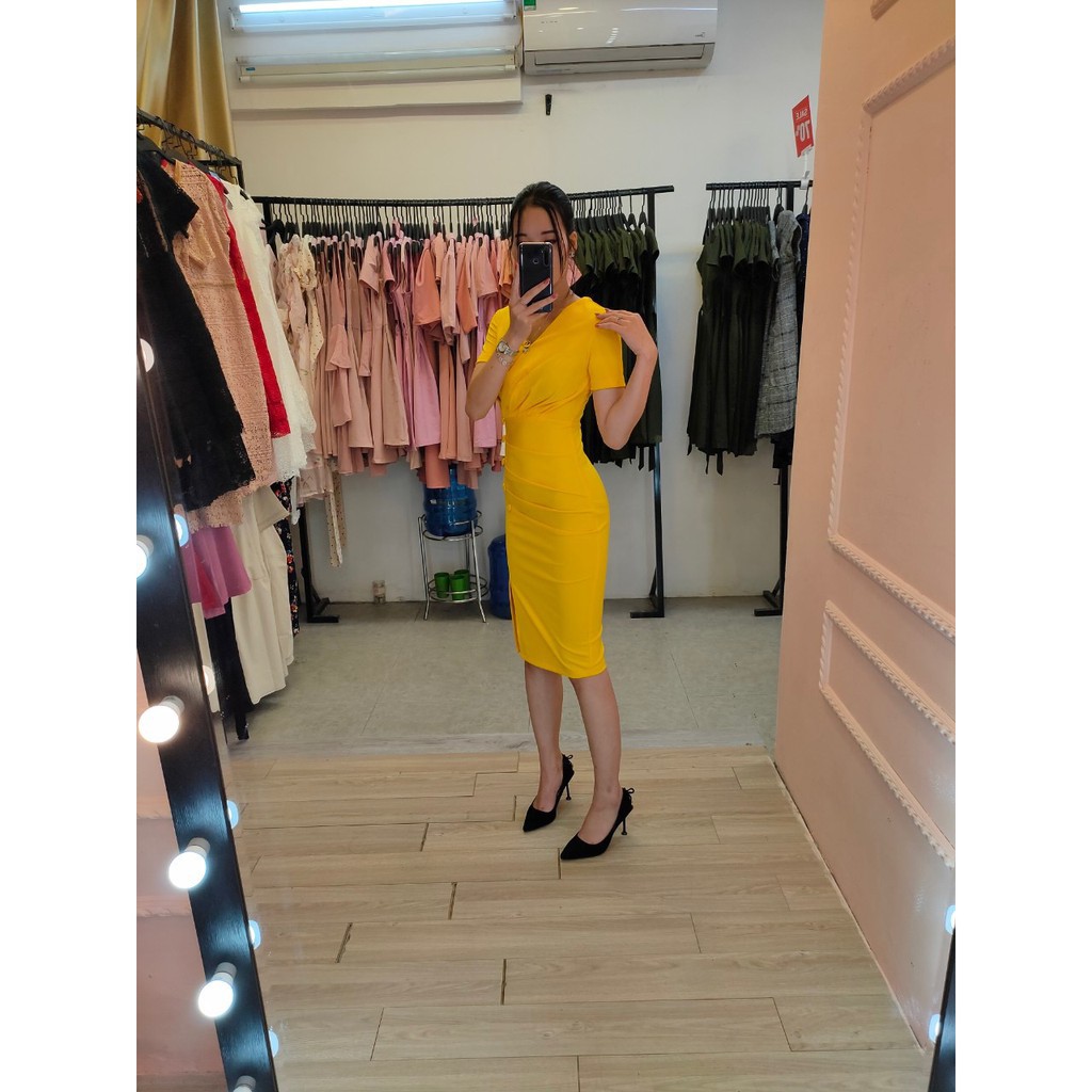 Đầm Body Cao Cấp Thời Trang Charme K192 - Elise House (Hàng may thiết kế ,ảnh thật shop tự chụp)