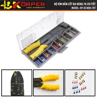Bộ Kìm Bấm Cos Korper KP-JD-8005-78T