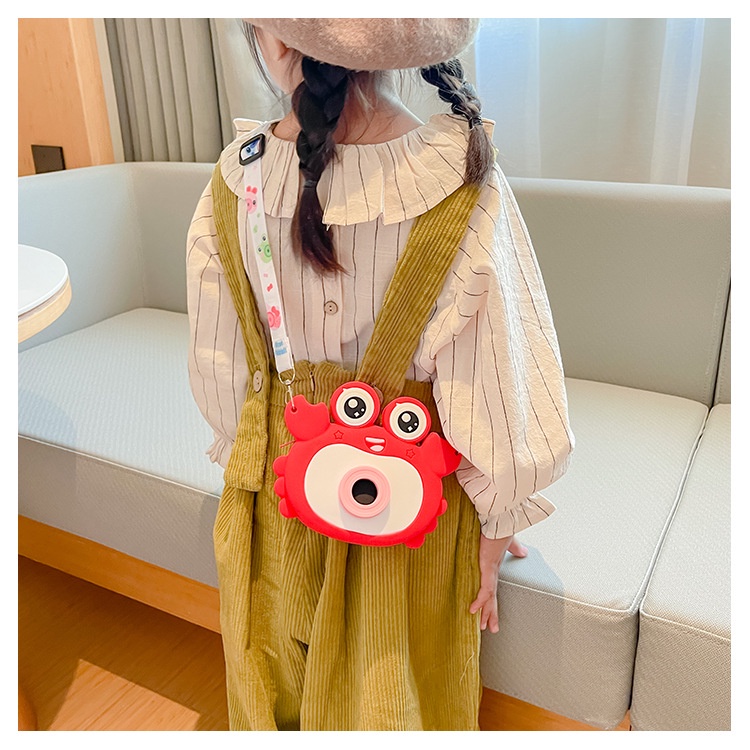 Túi Đeo Chéo Vai Hình Con Cua Dễ Thương Cho Bé Gái