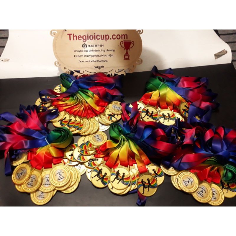 Huy chương chạy bộ, running medals