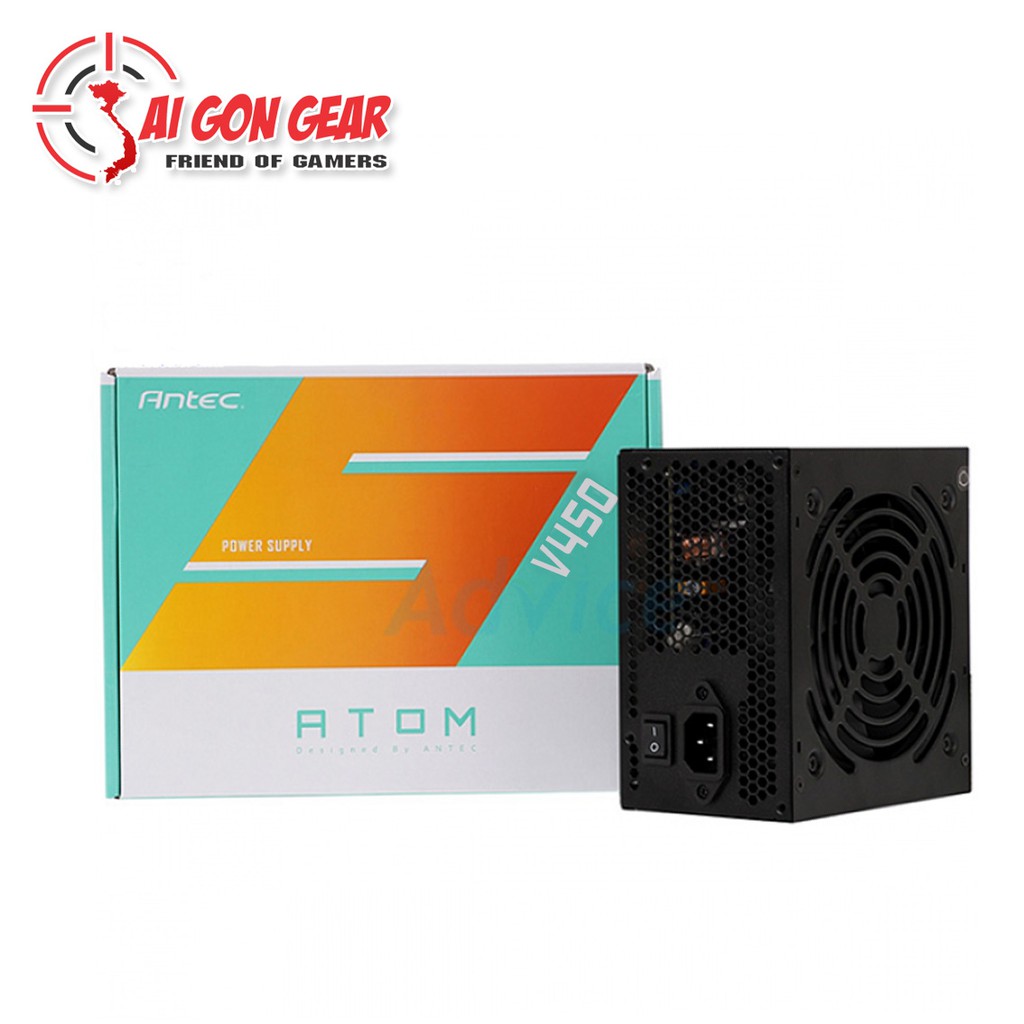 Nguồn Antec ATOM 80 Plus Non V450 - 450W / V550 - 550W