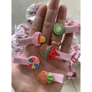 Set 10 kẹp tóc mái cho bé 02 ( hàng thật y hình)