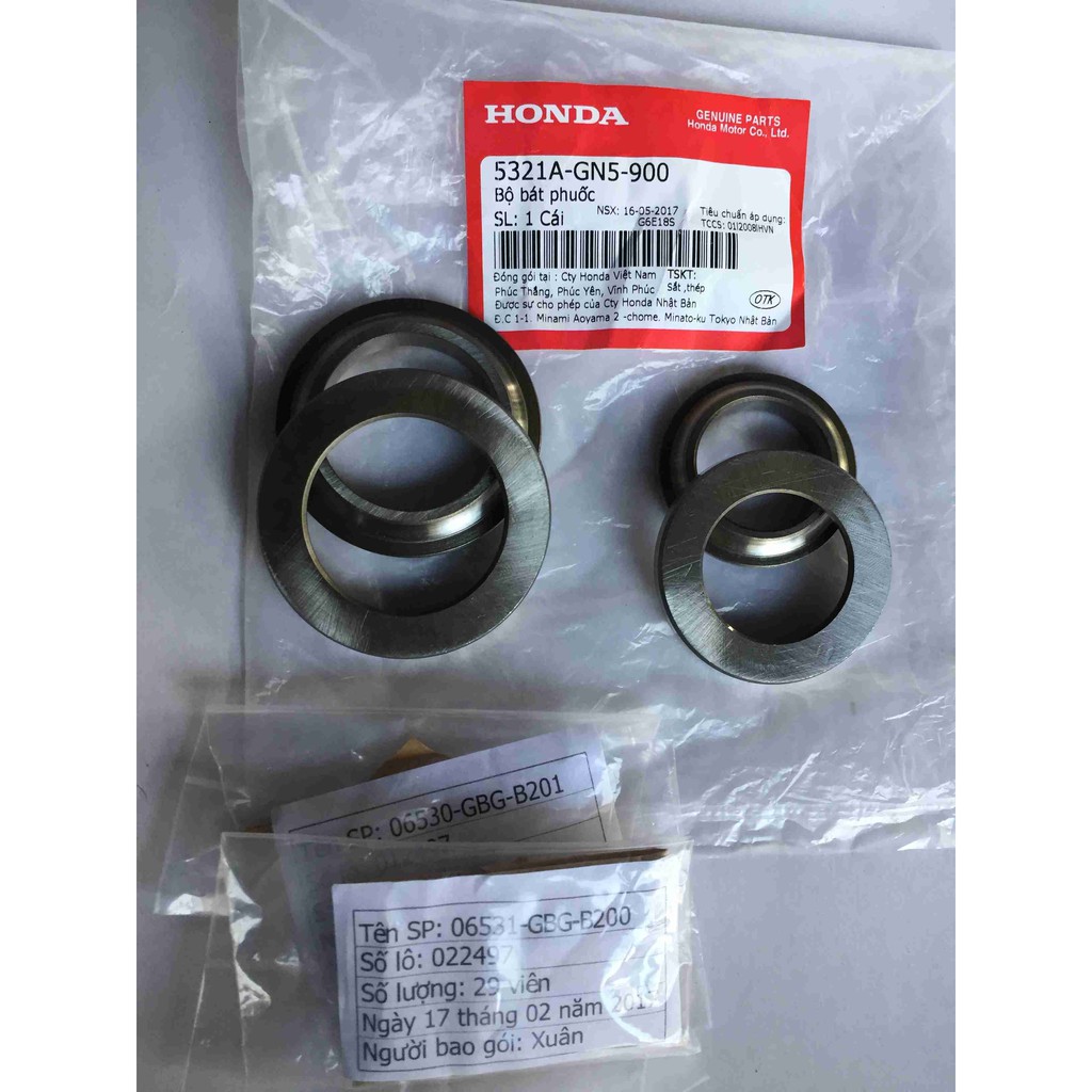 Bộ chén cổ HONDA(6 món) CHÍNH HÃNG