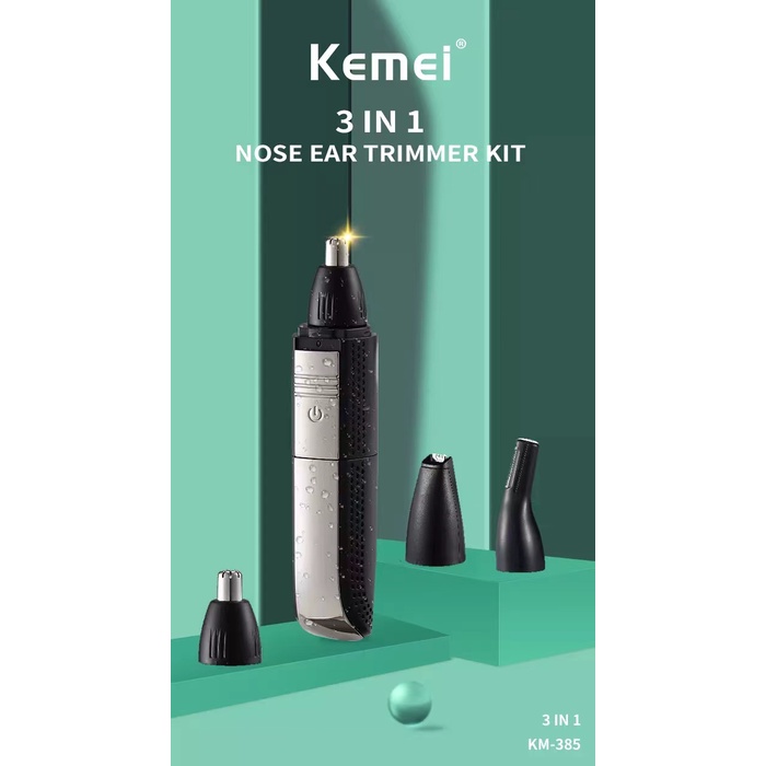 Tông Đơ Cắt Tóc Kemei 3 Trong 1 Đa Năng Tiện Dụng
