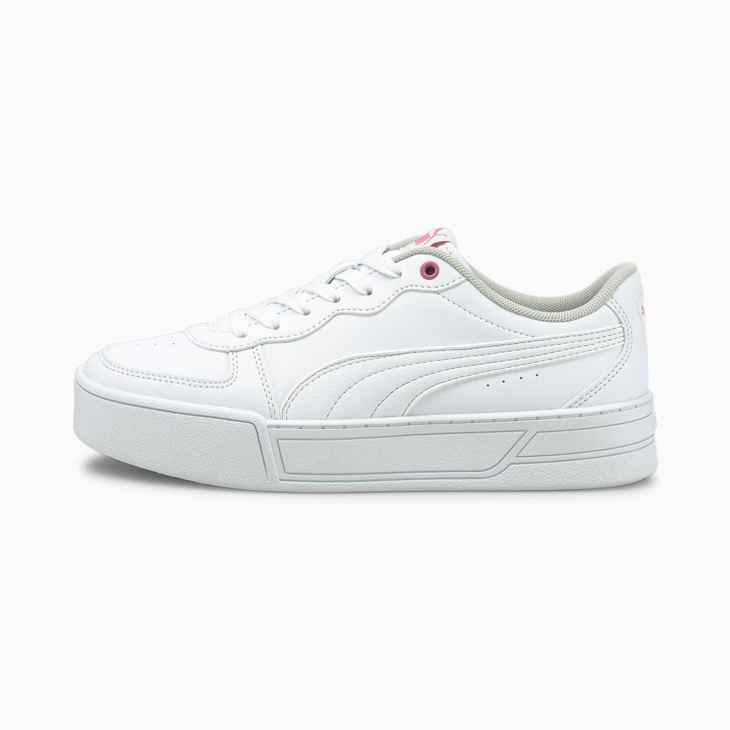 Giày Sneaker Puma Nữ Tăng Chiều Cao 🔴FREESHIP🔴 Puma Skye White Pink Chính Hãng - Giày Thể Thao Nữ Puma Chuẩn Auth