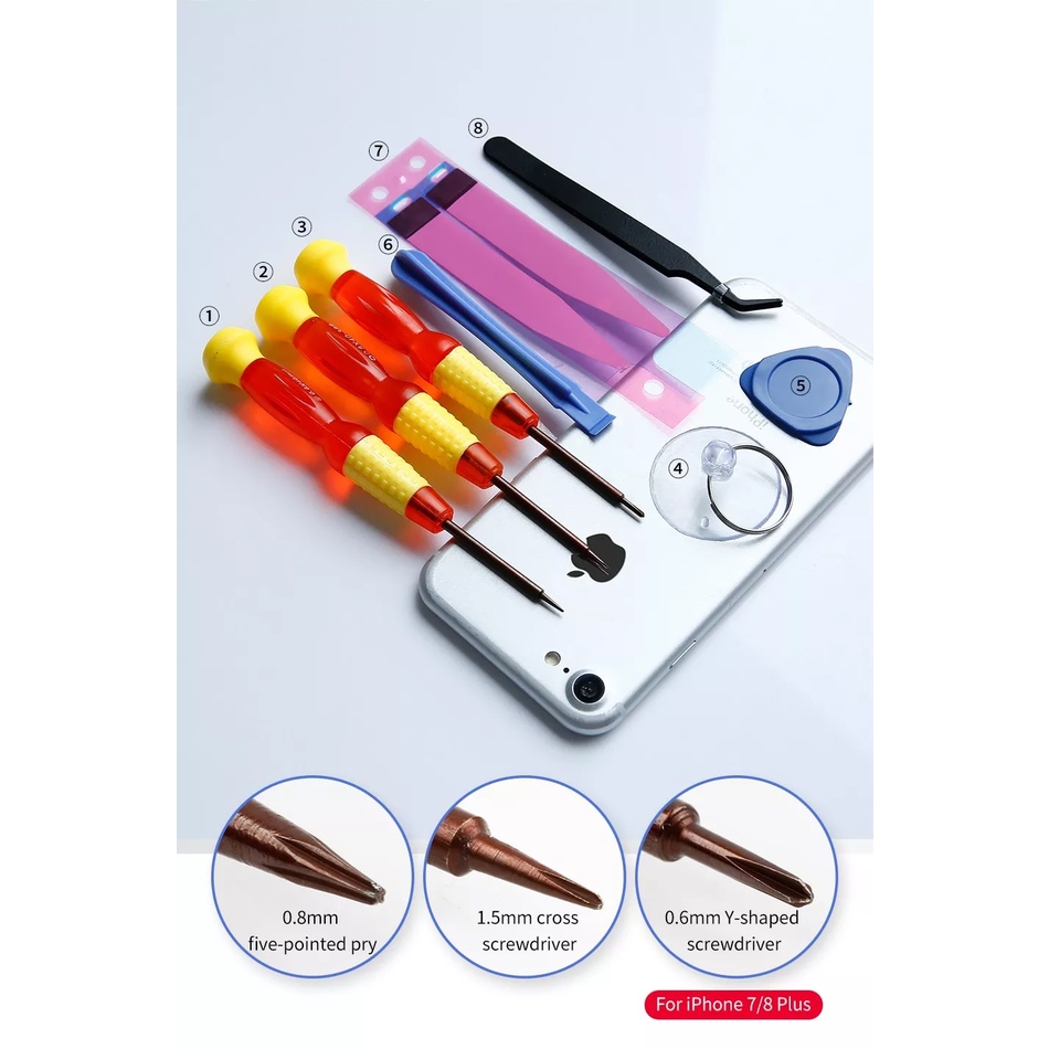 Bộ tua vít công cụ tool mở điện thoại iPhone Samsung Xiaomi Oppo Vivo LG Huawei Realme -  Expert for disassembling Tool