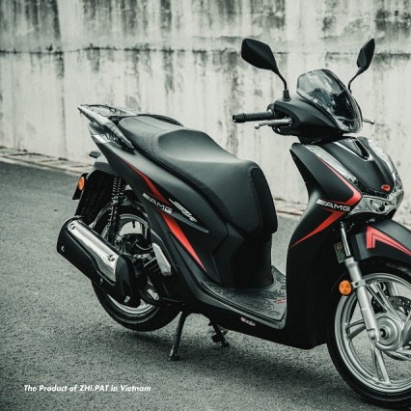 ỐP PÔ 3OOi GẮN SH 2020 - Sh 2021 - SH 2022 CHÍNH HÃNG ZHIPAT ( FULL BOX   ĐỦ PAS GẮN NHƯ ZIN) Nhựa ABS cao cấp và INOX