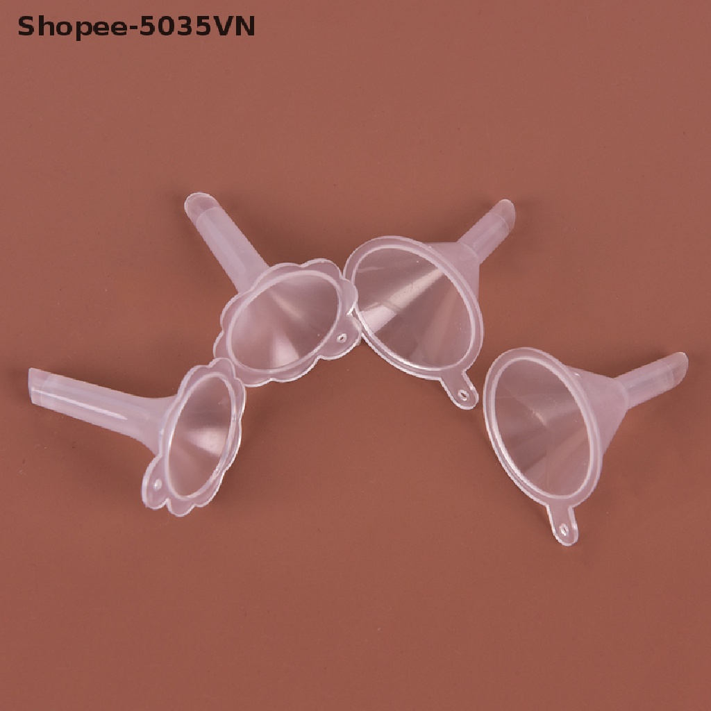 Set 2 Phễu Chiết Dung Dịch Mini Bằng Nhựa  Set 2 Phễu Nhựa Nhỏ Dễ Thương  Bộ 2 Mô Hình Nhựa Mini Thời Trang