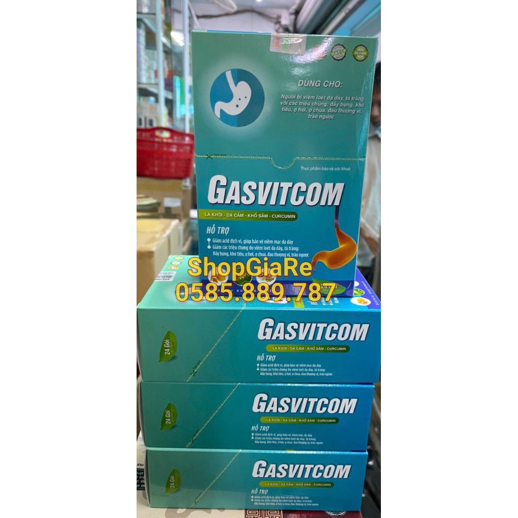 Gasvitcom hỗ trợ giảm viêm loét dạ dày tá tràng, Người viên đau dạ dày, hành tá tràng, trào ngược dạ dày thực quản