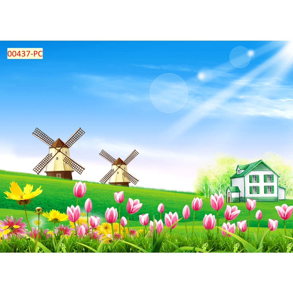 Tranh phong cảnh thiết kế đẹp theo xu hướng 3d