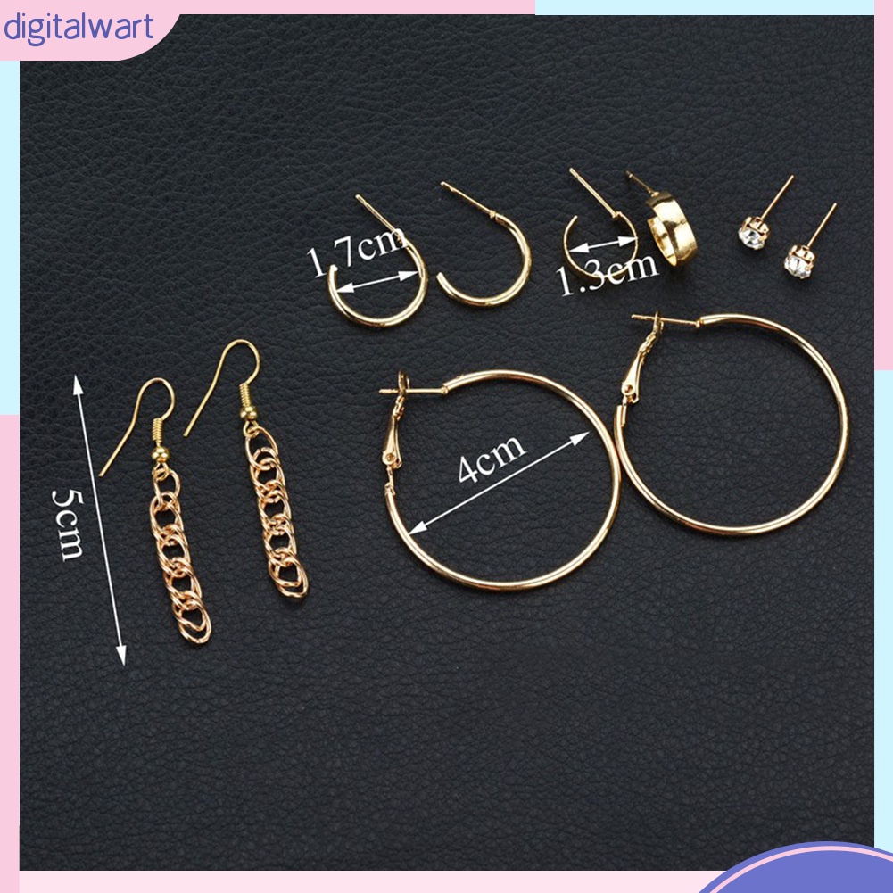 Set Trang Sức Đính Đá Thời Trang Thanh Lịch Dành Cho Nữ