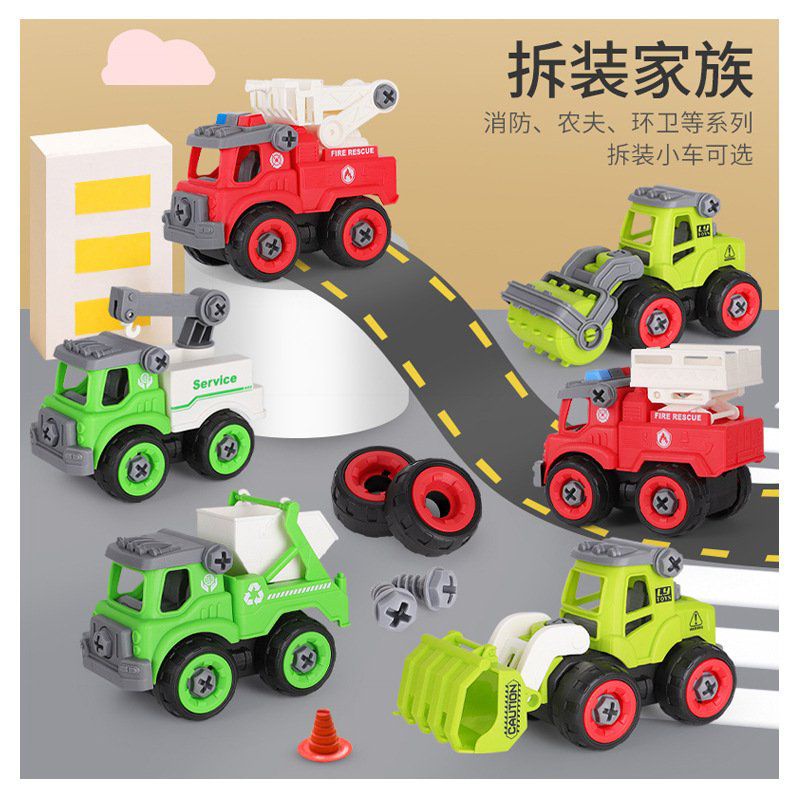 Đồ chơi Xe mô hình có tua vit tháo lắp cho bé siêu đẹp, siêu rẻ