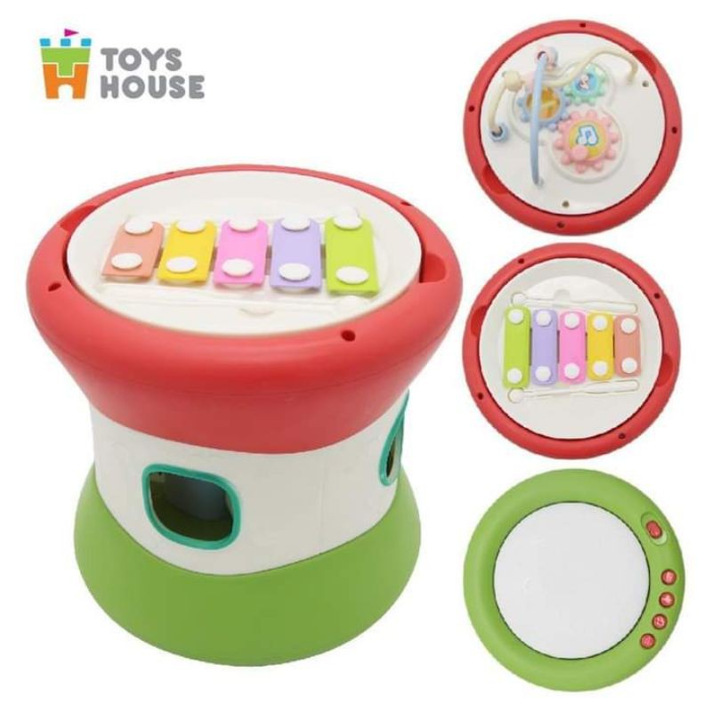 ⭐️ Trống đàn kết hợp hộp nhạc thả hình khối luyện tay MAGIC 6 IN 1 ALL IN ONE ⭐️