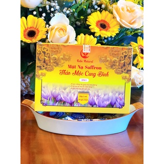 Mặt Nạ Saffron Thảo Mộc Cung Đình (Hộp 24 gói, liệu trình 3 tháng)