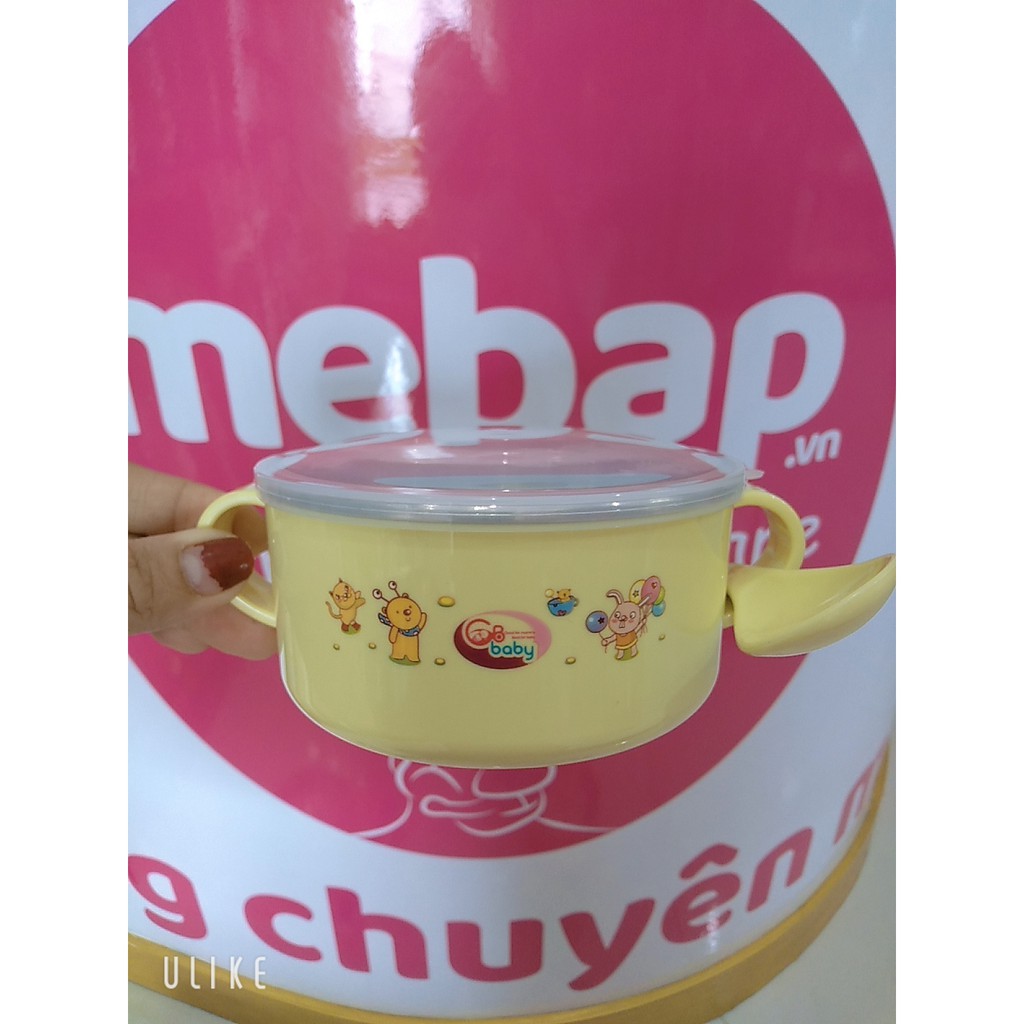 chén ăn dặm kèm thìa gb-baby (nhỏ)
