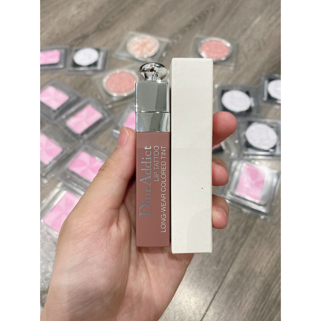 [TESTER] Son Lì ❣️FREESHIP❣️ Son Dior Addict Lip Tattoo Màu 491 Natural Rosewood Tint
