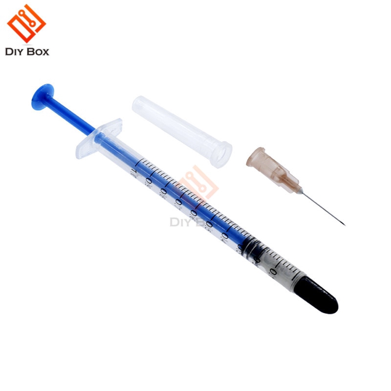 Silver Adhesive 0.2/0.25/0.3/0.5ML Silver Conductive Electrically Paste Adhesive Paint Conducting Resin for PCB Board Repair