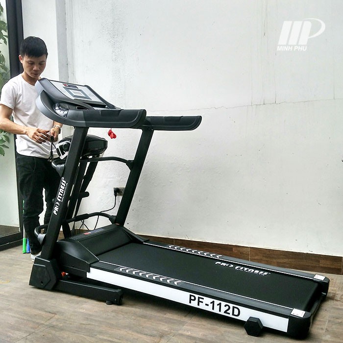 Máy chạy bộ điện PRO FITNESS PF-112D NEW ⚡ Thiết bị thể dục giá rẻ cho gia đình | Máy tập dưới 10 triệu