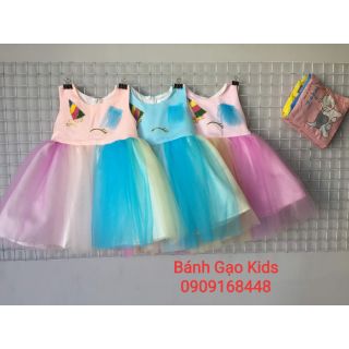 Đầm Pony 7 sắc cầu vồng