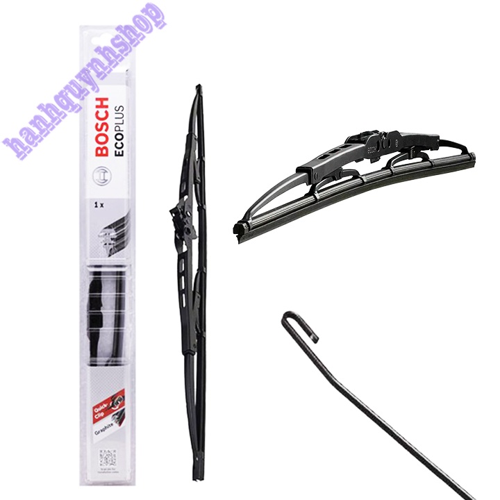 Gạt mưa ô tô xương sắt gạt siêu sạch đủ kích thước từ 35cm đến 65cm ( giá bán 1 thanh)