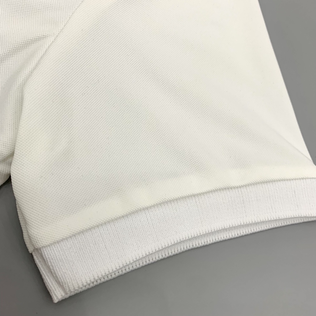 Áo Polo Mikenco Cotton Cá Sấu Dập Vạch Dọc Áo Túi Chữ