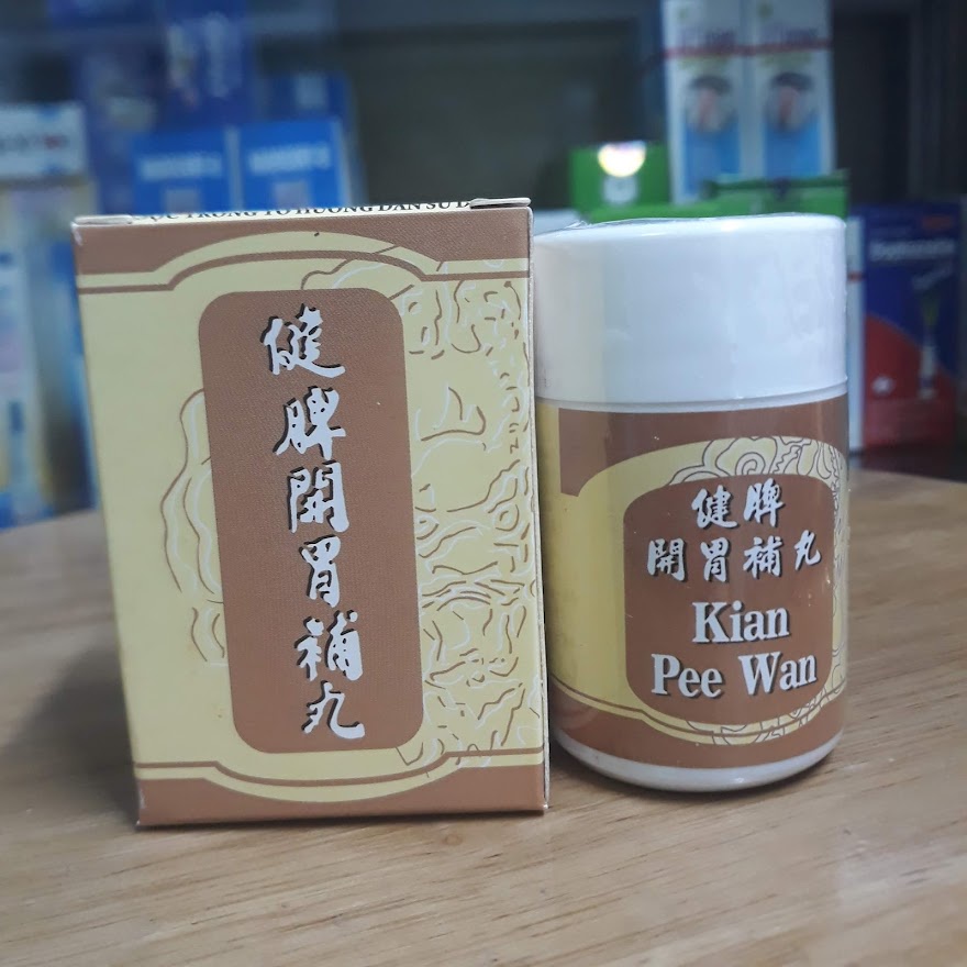 Viên Uống Tăng Cân Kiện Tỳ Khai Vị Bổ Hoàn Malaysia Kian Pee Wan