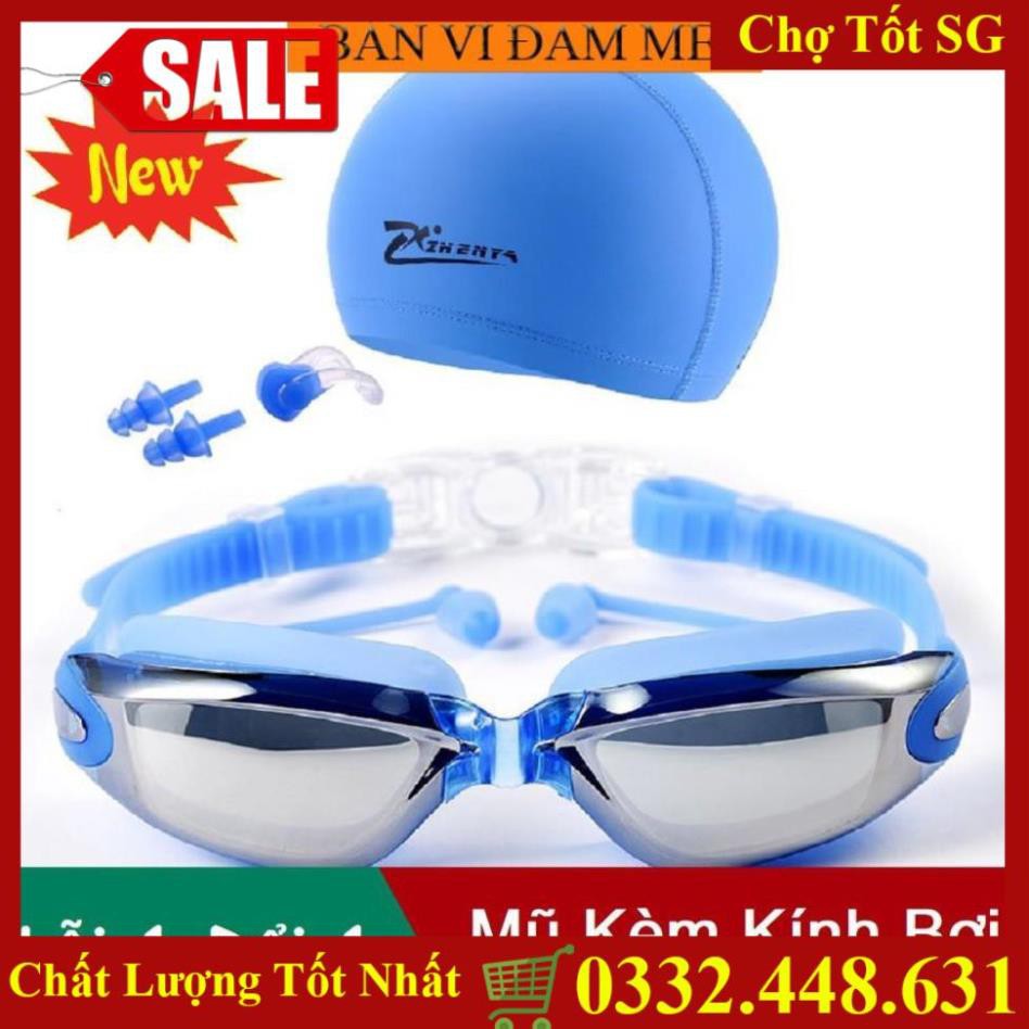 ✔️ [Bảo Hành 1 Đổi 1] Set Mũ Kính Bơi Hàn Quốc Phoenix Chống Nước Tốt, Loại Xịn Không Bị Mờ, Không Bị Nước Vào