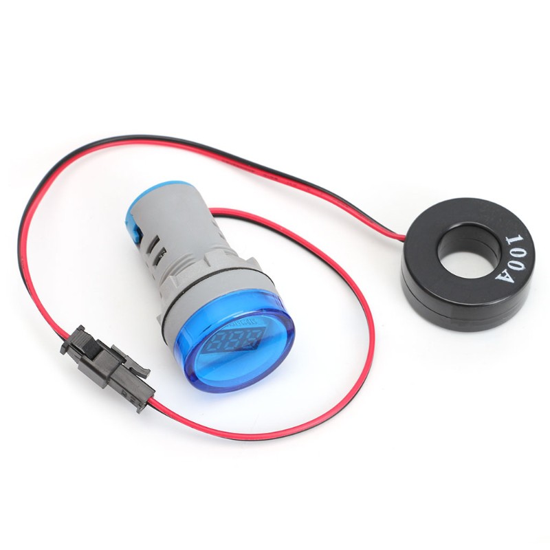 Ampe kế kỹ thuật số 22mm aot.ac 220v 0-100a kèm máy biến áp