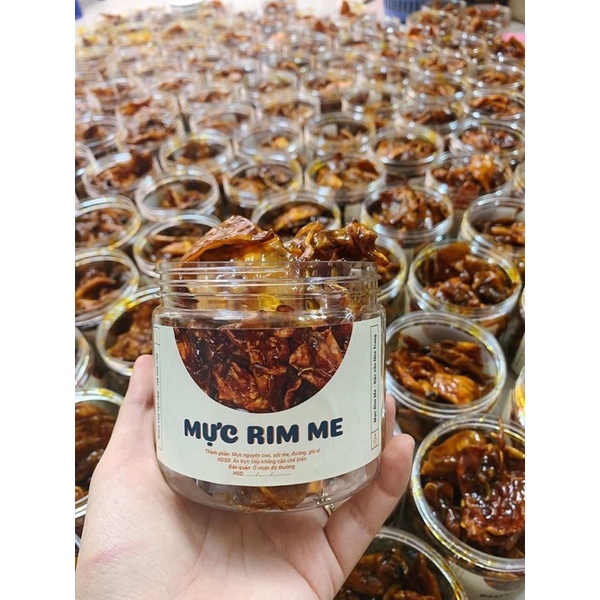 Mực rim me Nha Trang chuẩn mực câu loại ngon hũ 200gram