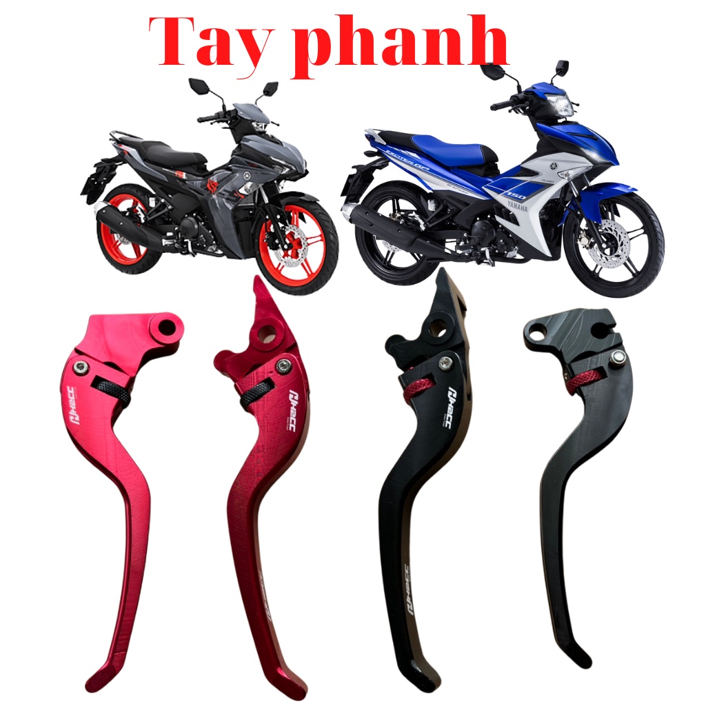 Tay phanh thắng chính hãng H2CC lắp xe exciter 135 150 155 bảo hành 1 năm siêu đẹp