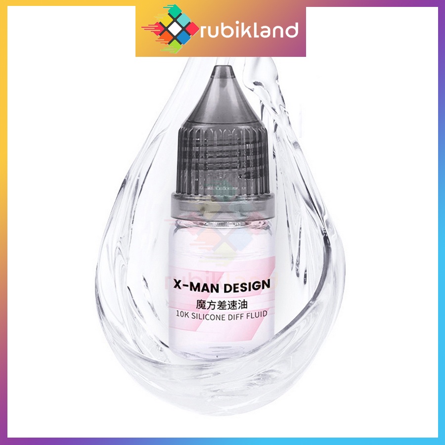 Dầu Bôi Trơn Rubik QiYi XMD Lube X-Man Lube 10k Diff Fluid Silicone Rubic 5 ml