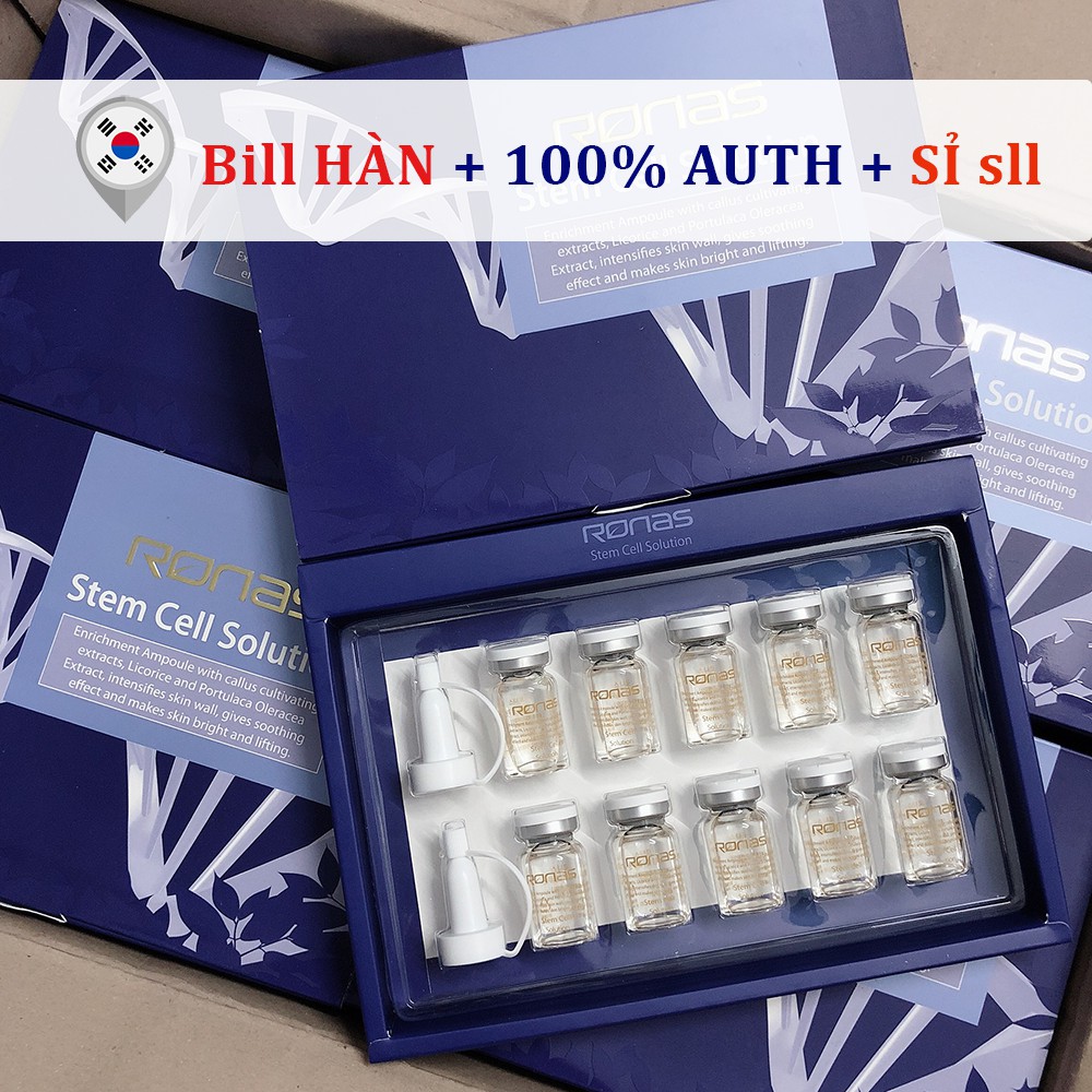 TẾ BÀO GỐC RONAS [ BILL HÀN+ CHÍNH HÃNG + CHECK CODE )