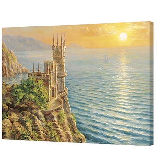 Bộ Tranh Sơn Dầu Trang Trí Thủ Công Mẫu Mic-Xzra3159Yx D Size 15,74 × 19,68 inch