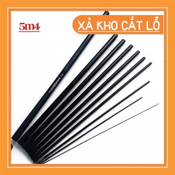 [Siêu Rẻ] Cần Câu Đơn Cần Câu Tay CACBON Shimano 2m7 3m6 4m5 5m4
