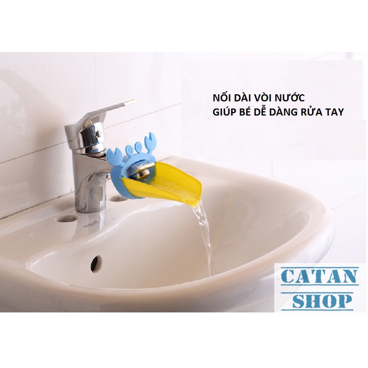 Vòi nước trang trí gắn lavabo nối dài vòi giúp bé rửa tay dễ dàng BB04-VNC