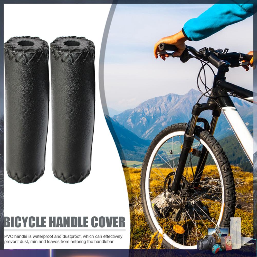 Cặp bao tay lái xe đạp MTB bọc da PU chống trượt