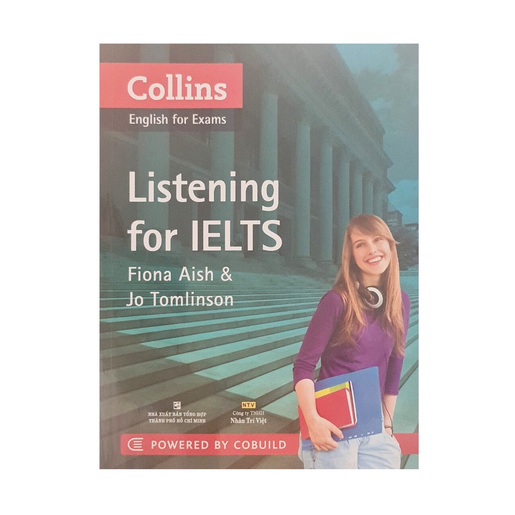 Sách - Collins Listening for IELTS (Kèm 2 Audio CDs) - bìa xanh