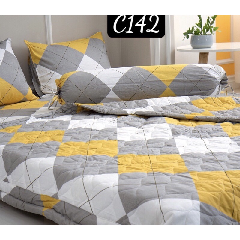 (RẺ VÔ ĐỊCH) Drap Thắng Lợi, ga trãi giường chính hãng cotton 100% in logo chính hãng Ô VÀNG