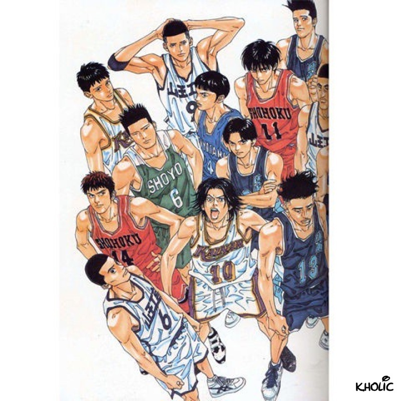 Slamdunk, trò chơi ghép hình bằng gỗ, trò chơi ghép hình anime 300/500/1000 miếng, đồ chơi phát triển