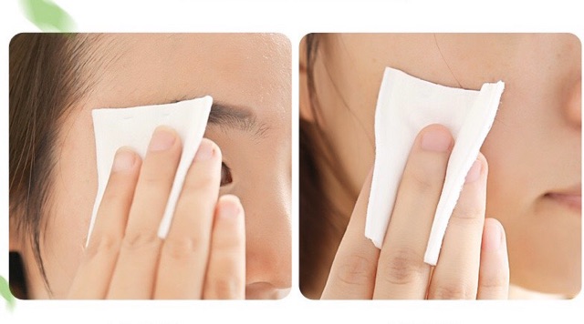 Bông tẩy trang 222 miếng, dùng mấy tháng mới hết ý!