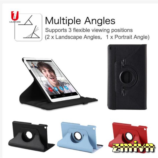 Bao Da Xoay 360 độ Huawei Mediadpad M2 8.0 801W M2 - 803L