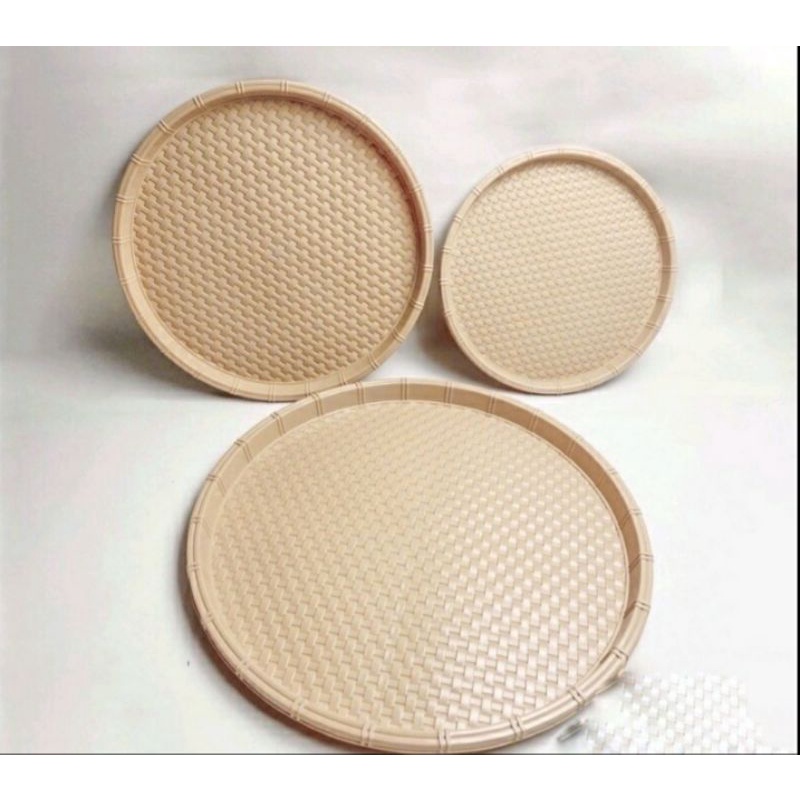 #Hot # Mẹt nhựa - khay nhựa giả mây Song Long bày bún đậu, trang trí hoa quả, đồ ăn nhiều size