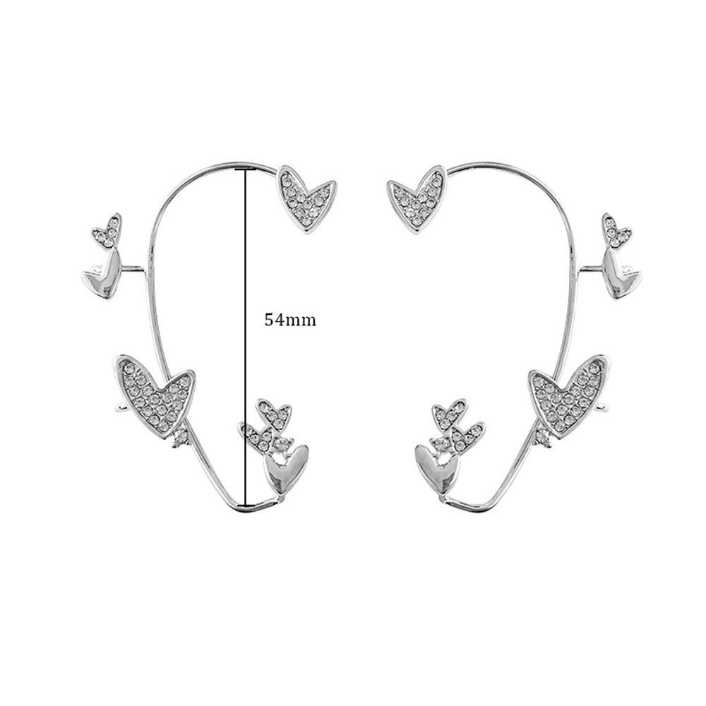 Luol Bông Tai Trái Lấp Lánh Không Xỏ Lỗ|Bông Tai Tragus Thời Trang Cá Tính