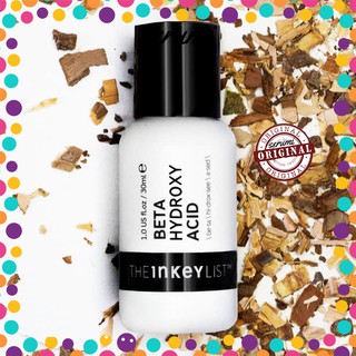 Tẩy da chết Beta Hydroxy Acid 🌔 của The Inkey List 30ml 🌔 Giảm mụn đầu đen và giảm dầu thừa mà không làm khô da