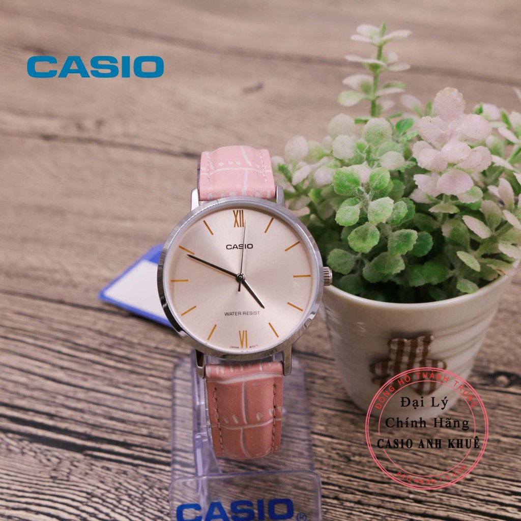 Đồng hồ nữ Casio LTP-VT01L-4BUDF dây da