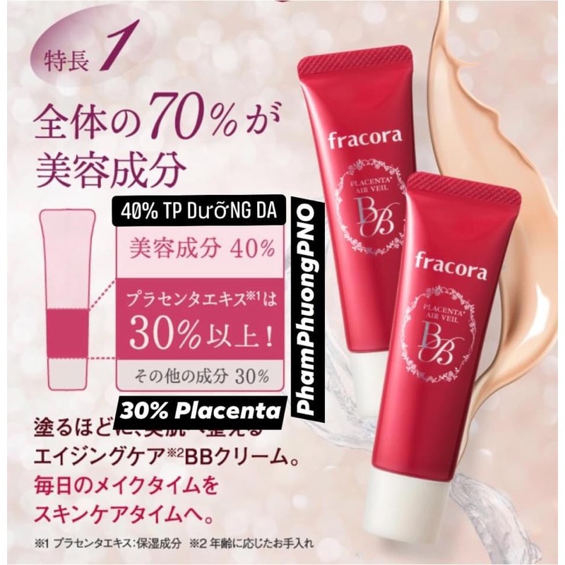 ( SALE 80% ) KEM NỀN BB CREAM FRACORA