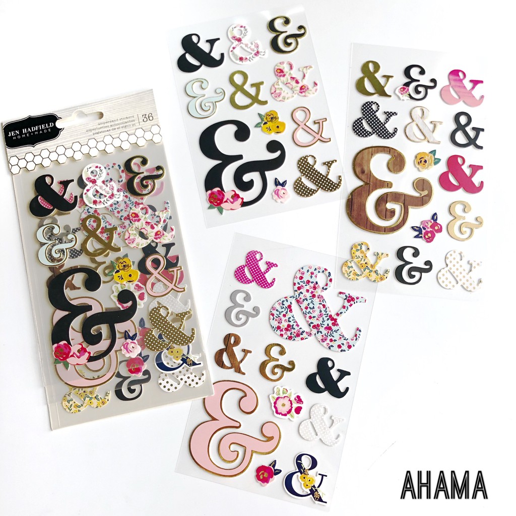 Sticker ký tự &