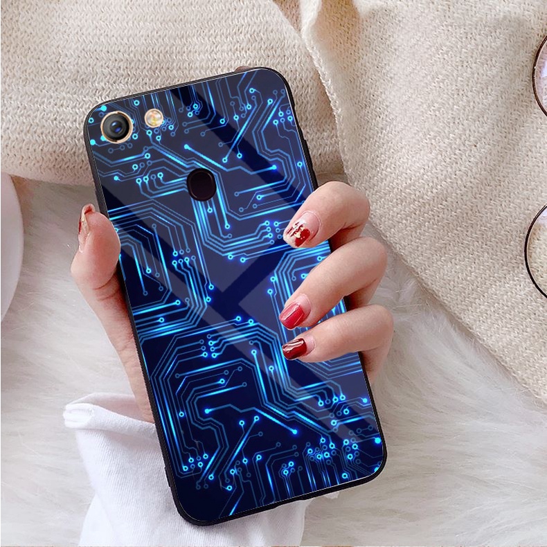 Ốp Lưng OPPO F5, F5 YOUTH, F7 Mặt kính gương sáng bóng cao cấp