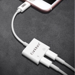 Jack Chuyển Ligh-ning 2 in 1 Earldom OT-33 (Ra 2 Cổng Lighning) - Hàng chính hãng - BH Toàn Quốc